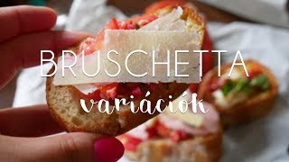 BRUSCHETTA variációk  az igazi OLASZ PARTY falatok [upl. by Schrick]