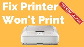 How to Fix A Printer That Wont Print [upl. by Range64]