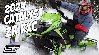 2024 Arctic Cat Catalyst ZR 600 RXC Exclusive First Ride Review [upl. by Zurkow]