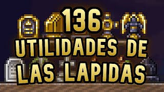 136 Utilidades ✨ De Las LAPIDAS En 🌳 Terraria 😱  Para Que Sirven Las Lapidas y El Cementerio [upl. by Perlman339]