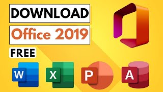 How to Download Official Microsoft Office 2019 for FREE  Download ms office [upl. by Nalyt521]