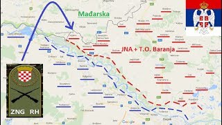 Zarobljena Ustaška diverzantska grupa ubačena u Baranju preko Mađarske 1991 [upl. by Sahcnip]