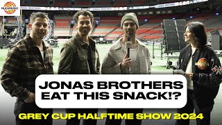 DO THE JONAS BROTHERS STILL GET NERVOUS TO PERFORM  111th Grey Cup Halftime Show ⭐️ 🏈 [upl. by Spielman892]