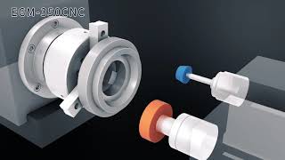 Rectificadora de precisión CNC híbrida de diámetro interior y exterior Introducción [upl. by Nickey]