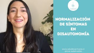 Normalizacion de sintomas en disautonomia [upl. by Latona]