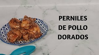 Cómo Hacer Perniles de Pollo Dorados [upl. by Nannarb457]