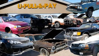 Surprising and Rare Finds at UPull amp Pay Pittsburgh Junkyard [upl. by Tellford33]