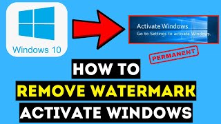 How To Permanently Remove Watermark Activate Windows 1011 2024 Tutorial [upl. by Anali997]