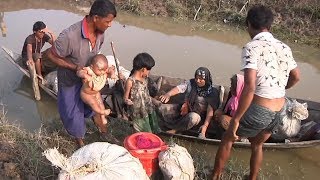 The Rohingya fleeing for their lives in Myanmar head for Bangladesh [upl. by Ronald416]