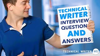 Common Technical Writer Interview Questions and Answers [upl. by Kathi]