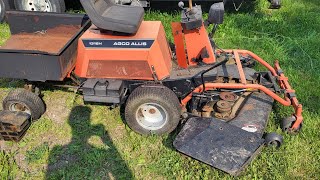 Agco Allis 1316H mowing [upl. by Haceber]