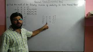 Noraml FormRank Of Matrix Matrix L21 [upl. by Adila]