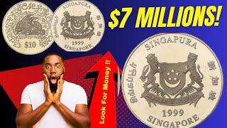 Unveiling the Hidden Treasure 1999 10 Singapore Coin Worth Millions [upl. by Enaile777]