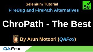 FireBug Alternatives  Part 18  ChroPath Got removed Use SelectorsHub  Check Comments section [upl. by Tomas]