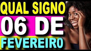 📅 SIGNOS DE QUEM NASCE 6 EM FEVEREIRO  QUAL SIGNO DE QUEM NASCE EM 6 DE FEVEREIRO [upl. by Barclay]