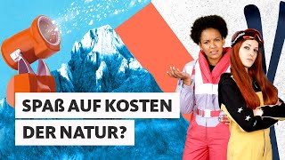 Ist Skifahren wirklich umweltschädlich  Quarks [upl. by Knudson996]