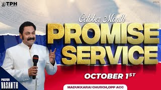 🔴Live  Promise Service  1st October 2024  Trinity Ministries [upl. by Eadwine770]