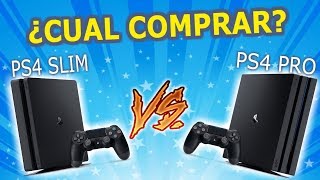 PS4 slim vs PS4 Pro ¿Cual es mejor ¿Cual Comprar Detalles y mas [upl. by Svoboda]