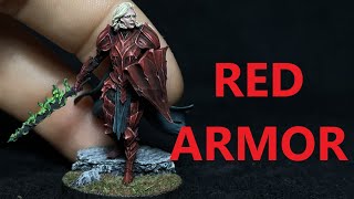 How To Paint ACTUALLY RED Armor [upl. by Stockmon]