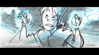 Disney Frozen  Deleted Scene quotEvil Elsaquot [upl. by Kcaz906]