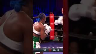 Claressa Shields all business boxing GWOAT [upl. by Nnylyak]