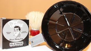 FINE Stoneware Shaving Lather Bowl REVIEW [upl. by Kiley]