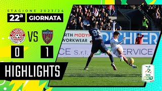 Südtirol  Cosenza 01  Il neo acquisto Frabotta oggi vale 3 punti  HIGHLIGHTS SERIE BKT 20232024 [upl. by Jarrid]