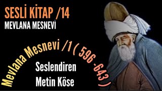 SESLİ KİTAP  Mesnevi  1 Cilt  596  643  Mevlana Celaleddin Rumi  Seslendiren Metin Köse [upl. by Pol]