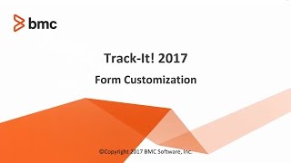 TrackIt 2019  Form customization [upl. by Nole]