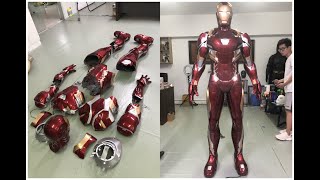 We made an iron man mk46 statue and spent 25 hours assembling it [upl. by Hatty]