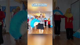 Line dance class Coach Lina she [upl. by Ayiak30]