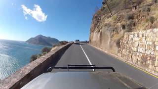 Driving around Cape Town  Chapmans Peak [upl. by Woodberry]