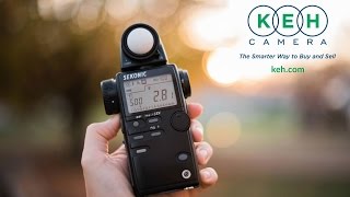 How To Use a Sekonic Light Meter [upl. by Eninotna]