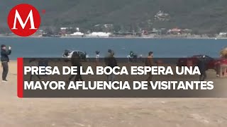 Comerciantes de presa La Boca esperan mayor afluencia de visitantes por el 5 de febrero [upl. by Htebaras]