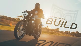 A Cinematic Motorcycle Build  BUILD by Mojobike [upl. by Dedra]