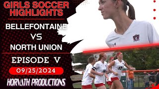 North Union Vs Bellefontaine Highlights  Ohio High School Girls Soccer [upl. by Nagaem]