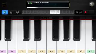 Death note  L theme tutorial mobile piano [upl. by Dilks]