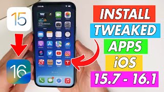 How to Get Tweaked Apps on iOS 157161 Easily No Jailbreak [upl. by Ailaham]