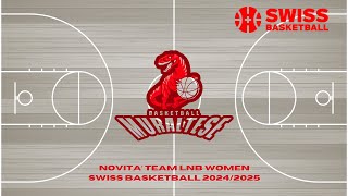 SP Muraltese  LNB Women Swiss Basketball 20242025 [upl. by Sawyere]