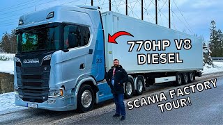 Driving the SCANIA 770S Most POWERFUL Semi Truck in the WORLD [upl. by Button535]