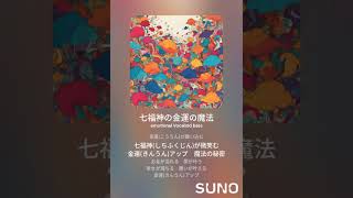 ✡️七福神の金運の魔法꒰ঌ·̩͙꒰ঌ 〃 ó꙳ò ﾟ･💴🏠🌎七福神様へのに皆様の金運サポートの祈りを込めAIsnoにて作曲🎶Simeji🍄にてAI作詞しました [upl. by Luthanen]