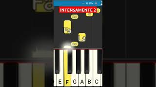 Intensamente 2  piano tutorial [upl. by Cassandra]