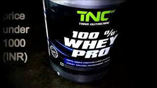 tara nutricare 100  whey pro supplement honest review [upl. by Karlow719]