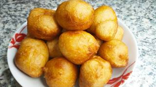 BEIGNETS AFRICAINS sans mettre la main à la pâte  Mikaté Deureum Gbofloto YovoDoko PuffPuff [upl. by Joash475]