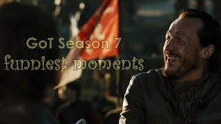 Top 15 funniest moments  GoT Season 7 [upl. by Dibri]