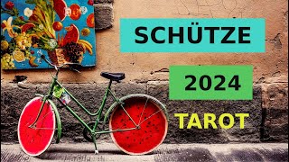 SCHÜTZE 2024 ★ JAHRESVORSCHAU ★ TAROT ORAKEL [upl. by Epps]