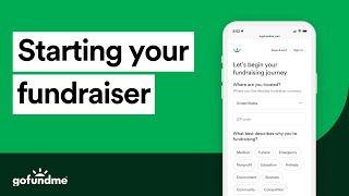 How to start a fundraiser on gofundmecom [upl. by Gotthard613]