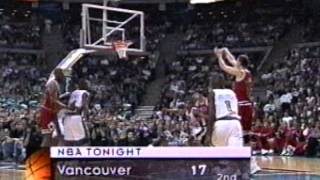 Luc Longley Nearly Sets Full Game CareerHigh in First Quarter 1996 [upl. by Marielle]