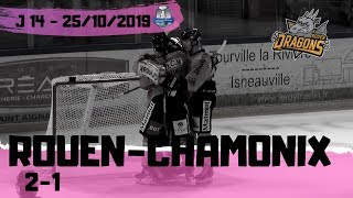 Hockey  Rouen  Chamonix Ligue Magnus 20192020 J14 [upl. by Adnotal]