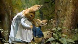 Beatrix Potter World  Peter Rabbit and Family mini tour Bowness Cumbria ENGLAND [upl. by Anined4]